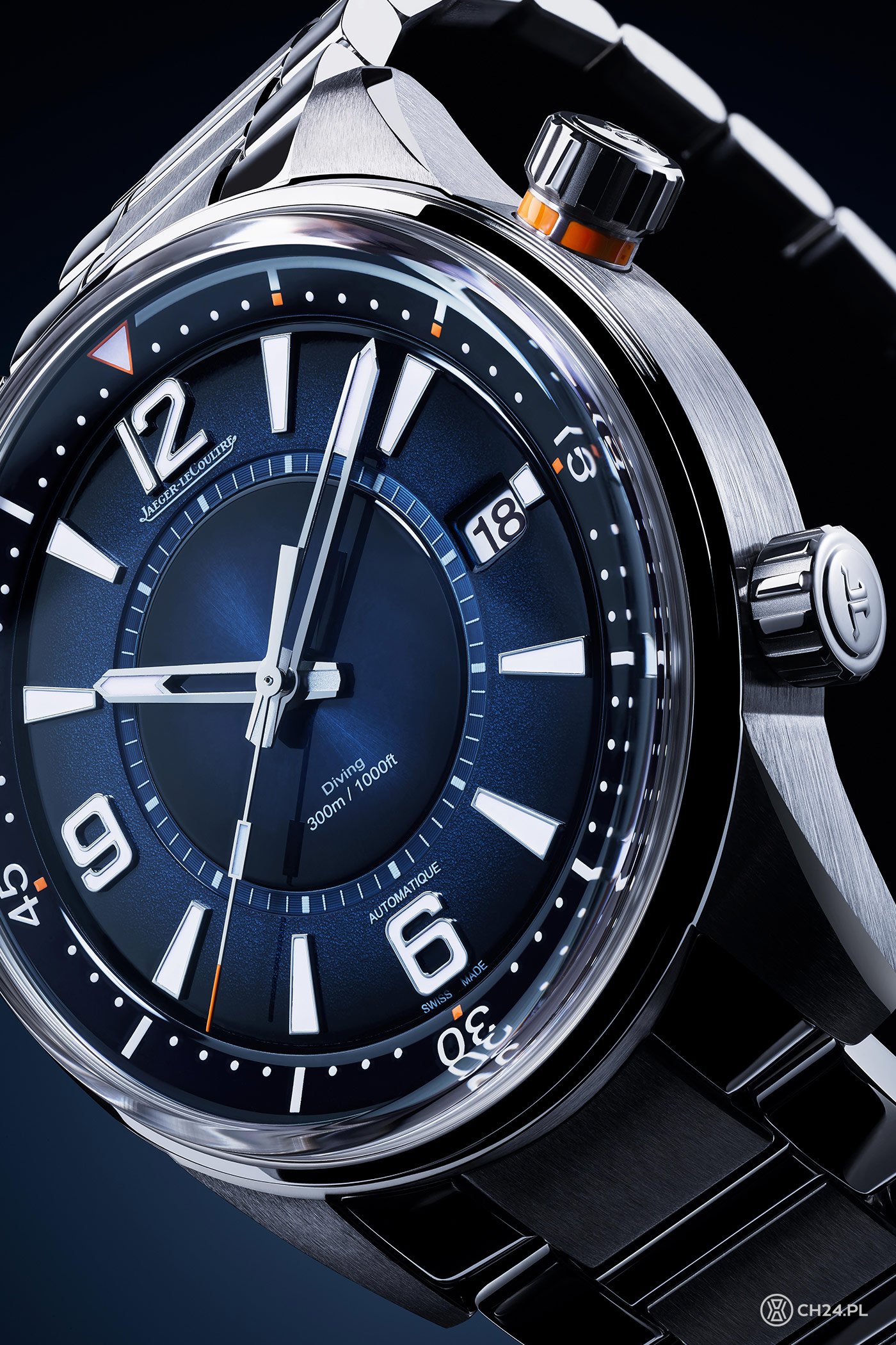 Jaeger LeCoultre Polaris Mariner Memovox I Date cena CH24 PL