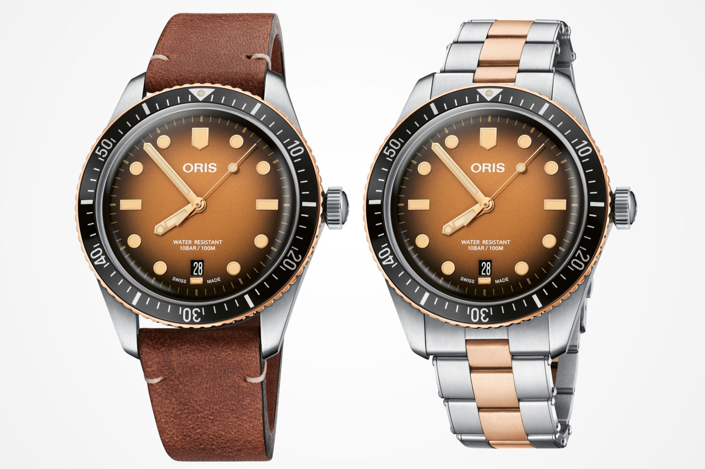 Oris Divers Sixty-Five "Sunset over the beach"