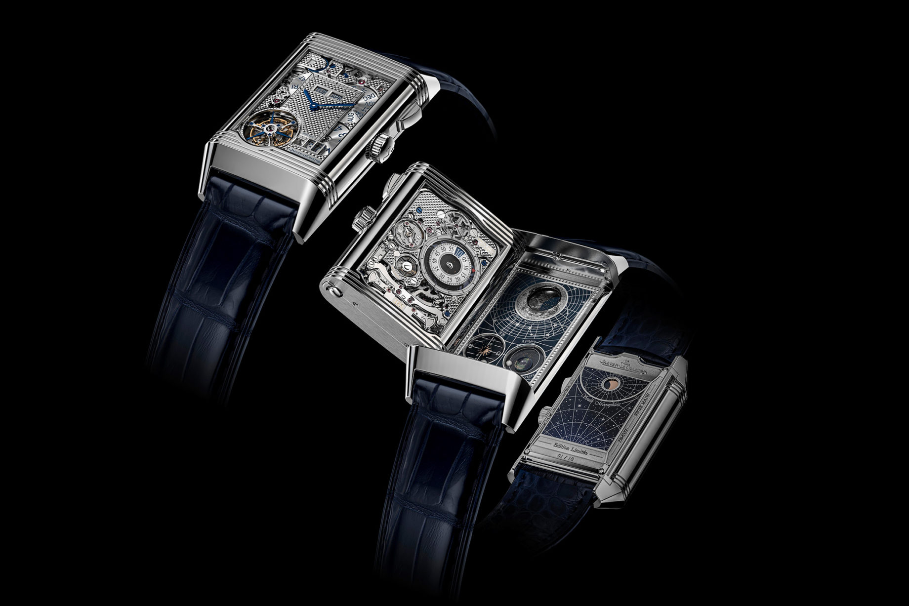 Jaeger-LeCoultre Reverso Hybris Mechanica Calibre 185 Quadriptyque