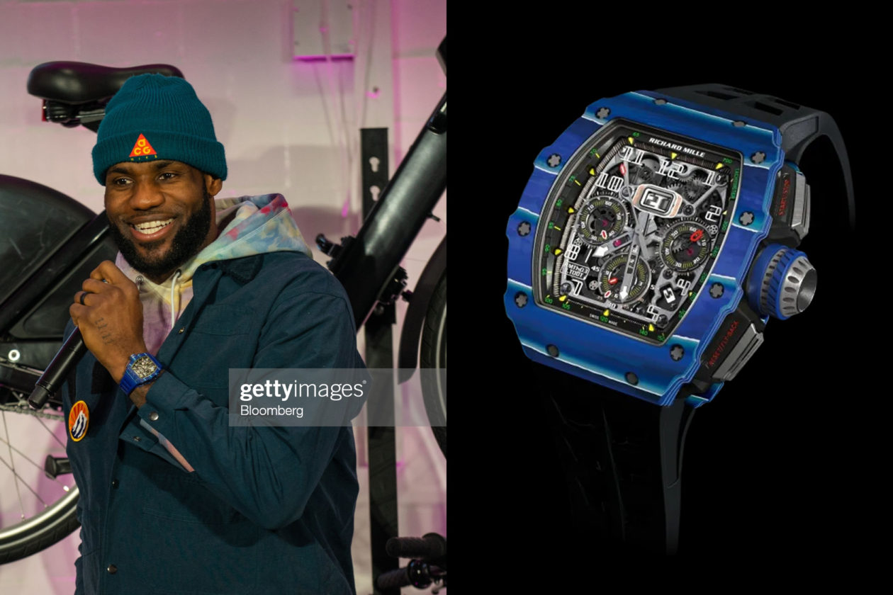 LeBron James & Richard Mille / Foto: Bloomberg, Getty Images