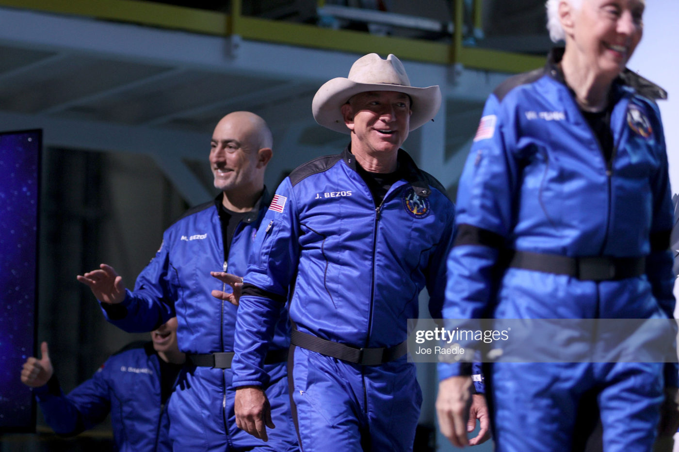 Jeff Bezos, Blue Origin i Omega Speedmaster w kosmosie