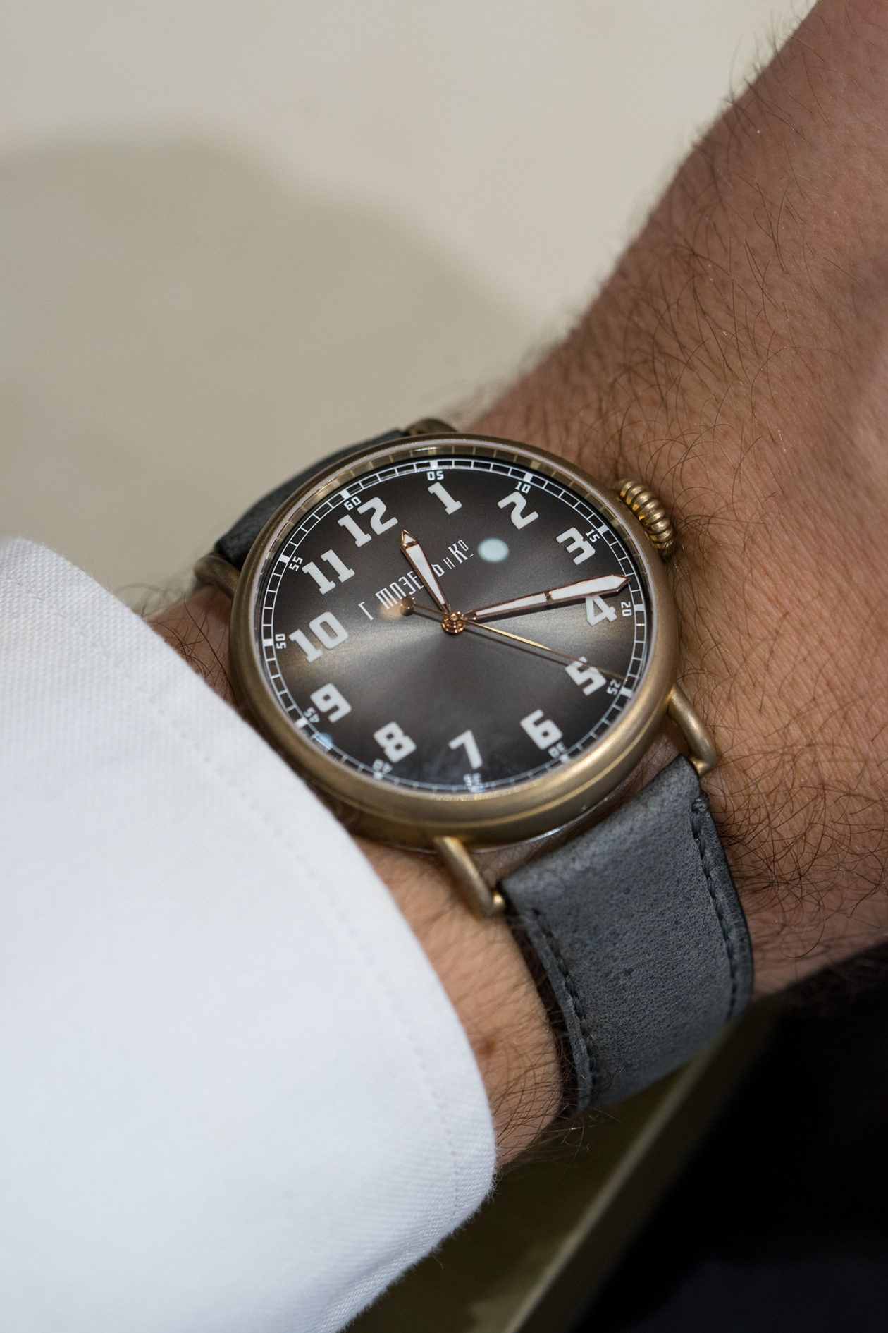 H. Moser & Cie. Heritge Bronze “Since 1828”