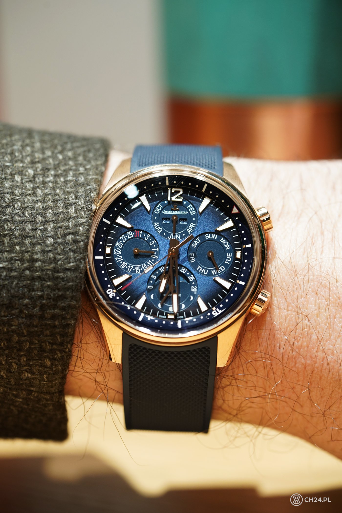 Jaeger LeCoultre Polaris Perpetual Calendar W W 2022 zdj cia Live 