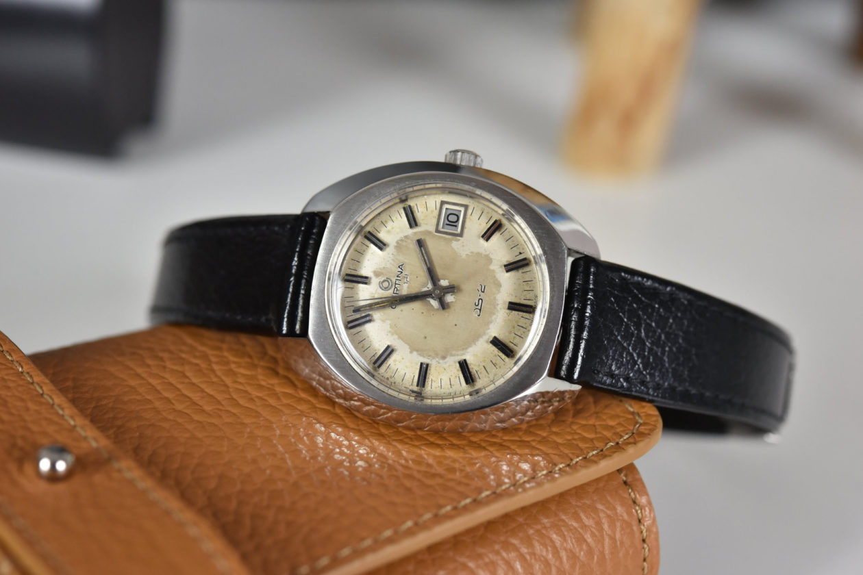 Certina DS-2 rocznik 1973 / foto: Monochrome-watches.com