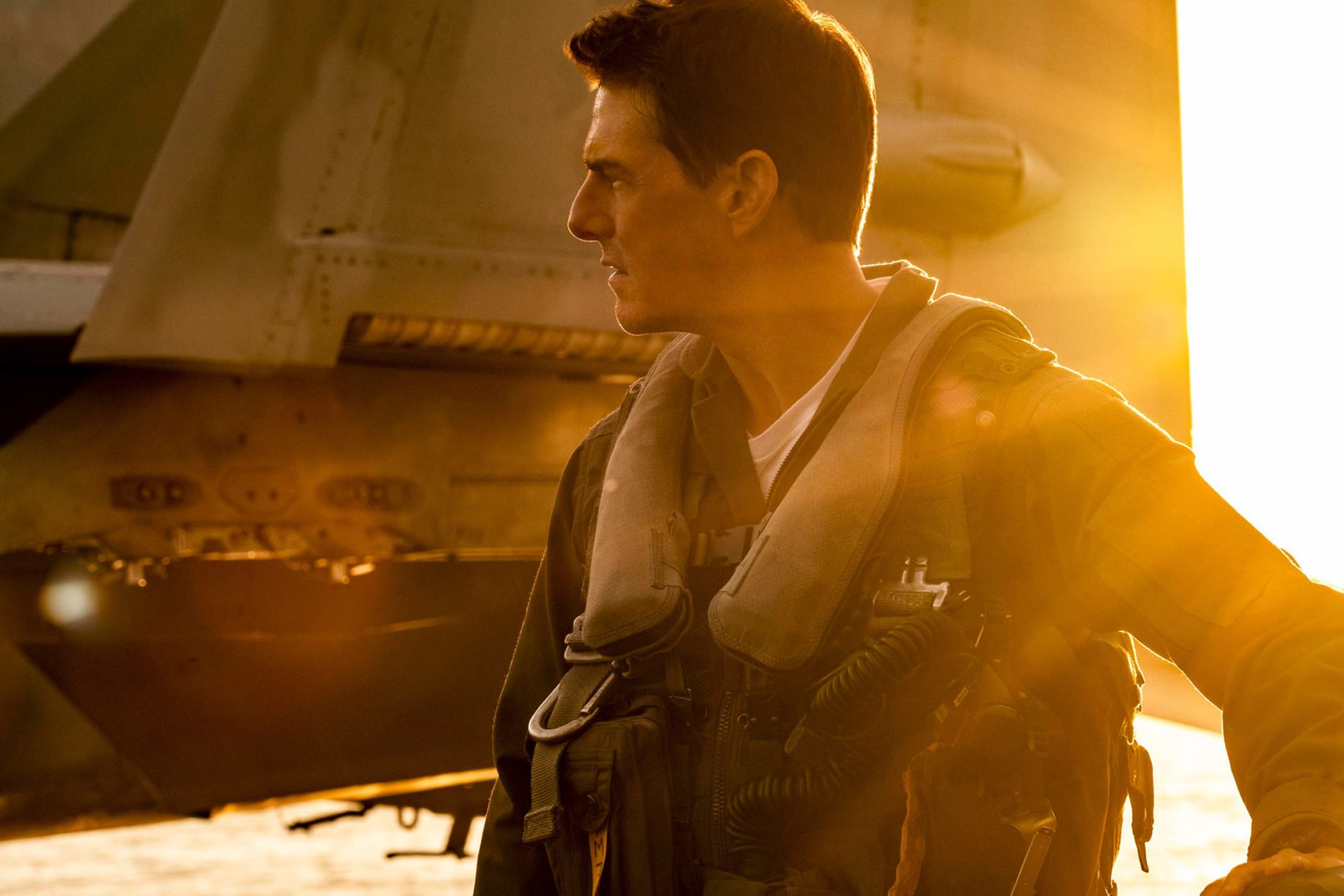 "Top Gun: Maverick" i Tom Cruise z zegarkiem Porsche Design / foto: Paramount