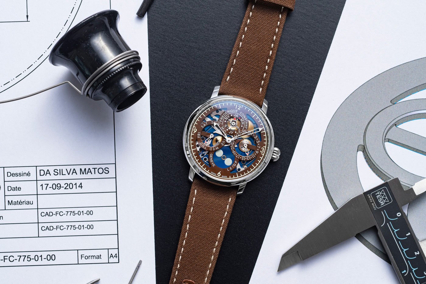The Naked Watchmaker & Frederique Constant Slimline Perpetual Calendar Manufacture