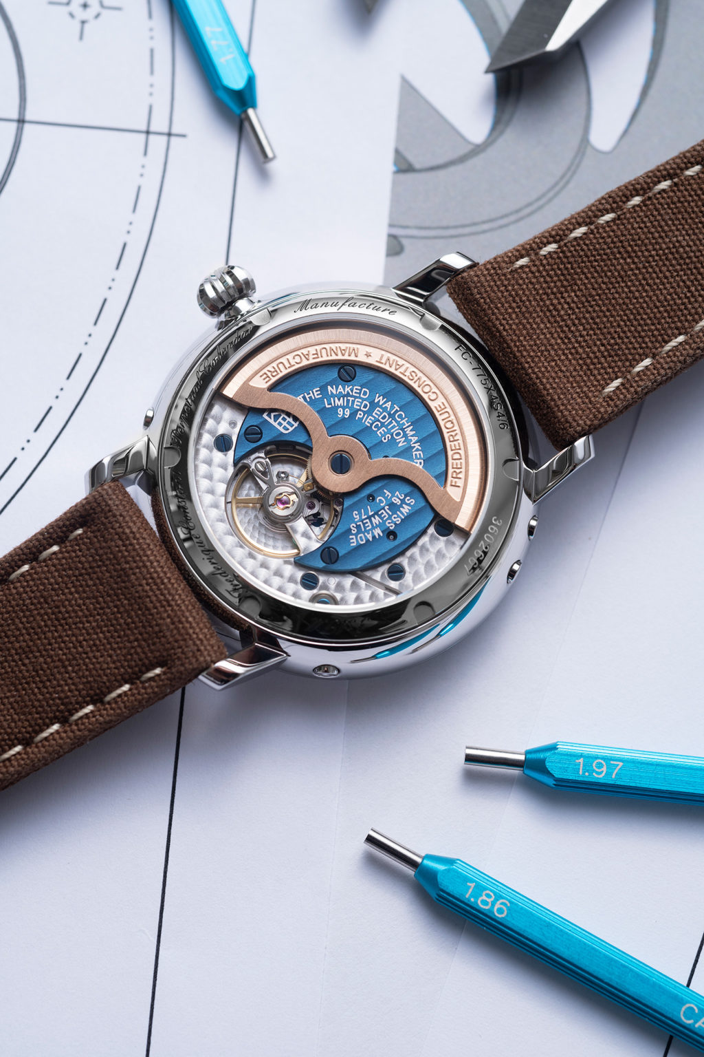 The Naked Watchmaker Frederique Constant Slimline Perpetual Calendar Manufacture Dost Pno