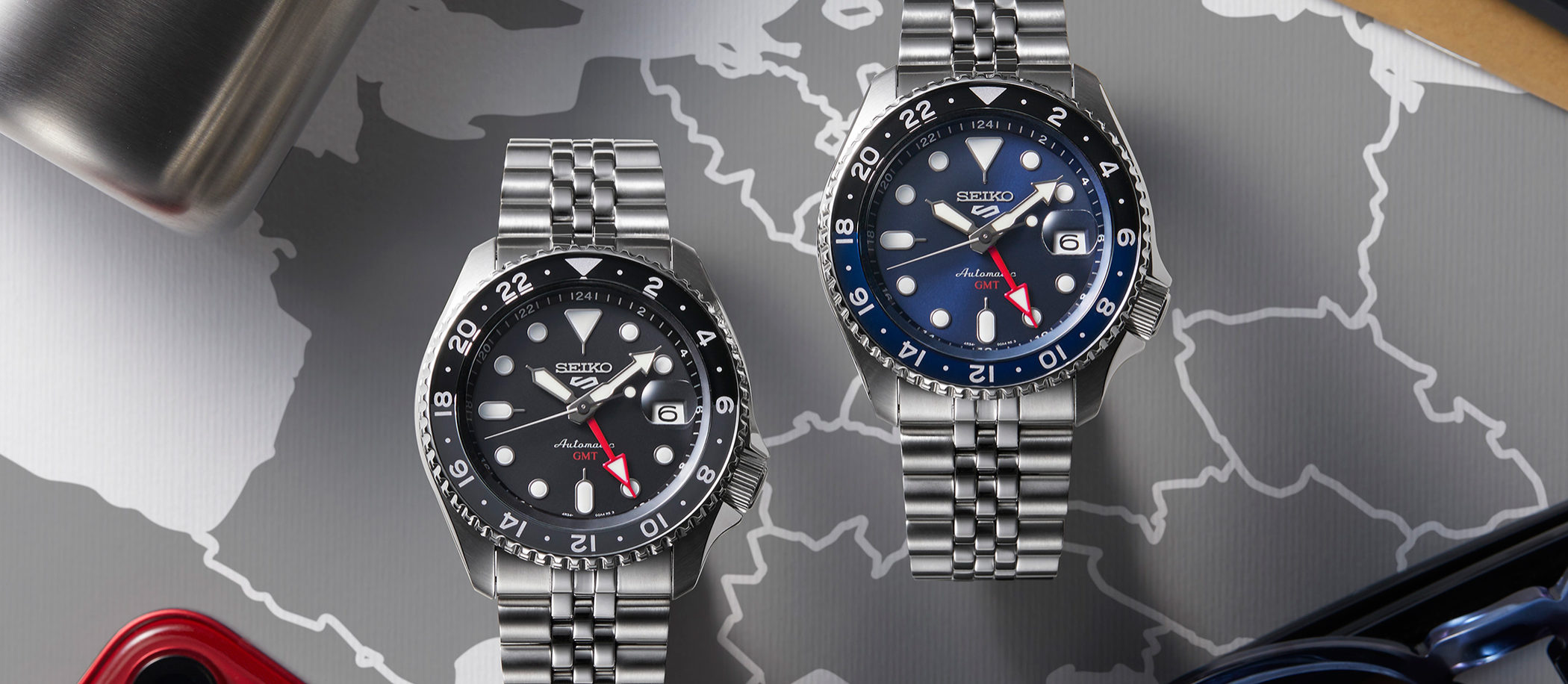 Seiko 5 Sports GMT