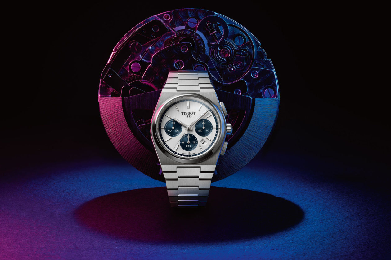 Tissot PRX Automatic Chronograph "Blue Panda"
