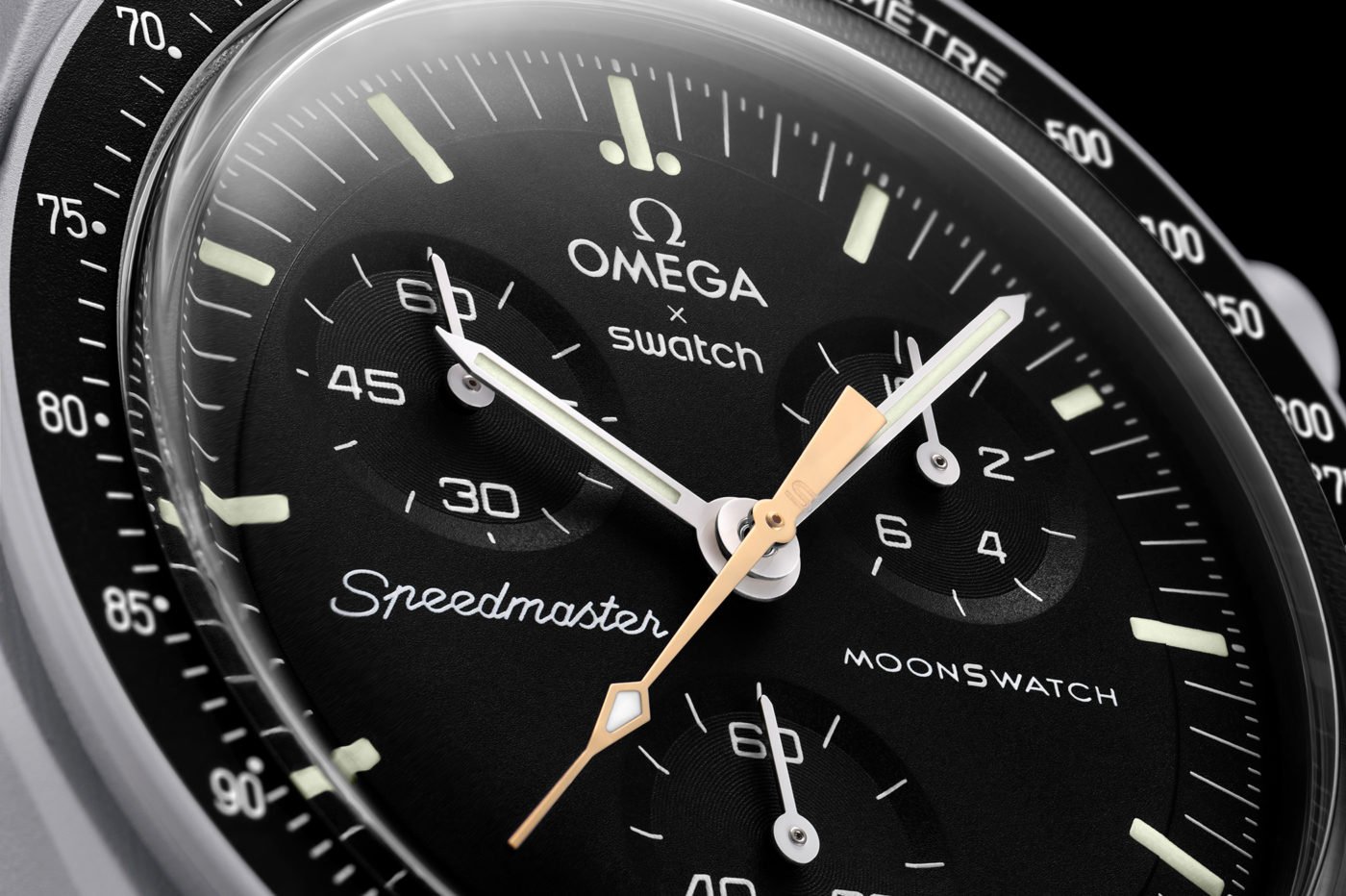Omega x Swatch Moonswatch Mission to Moonshine Gold