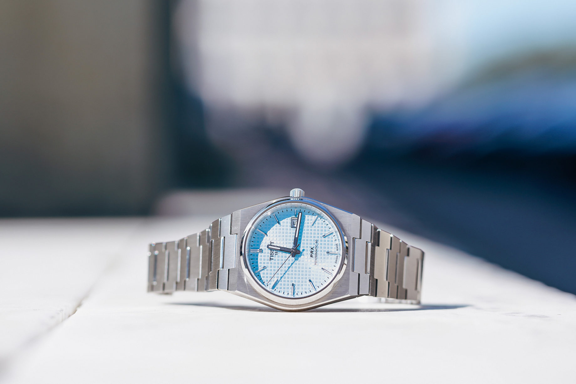 Tissot PRX Powermatic 80 “Ice-Blue”