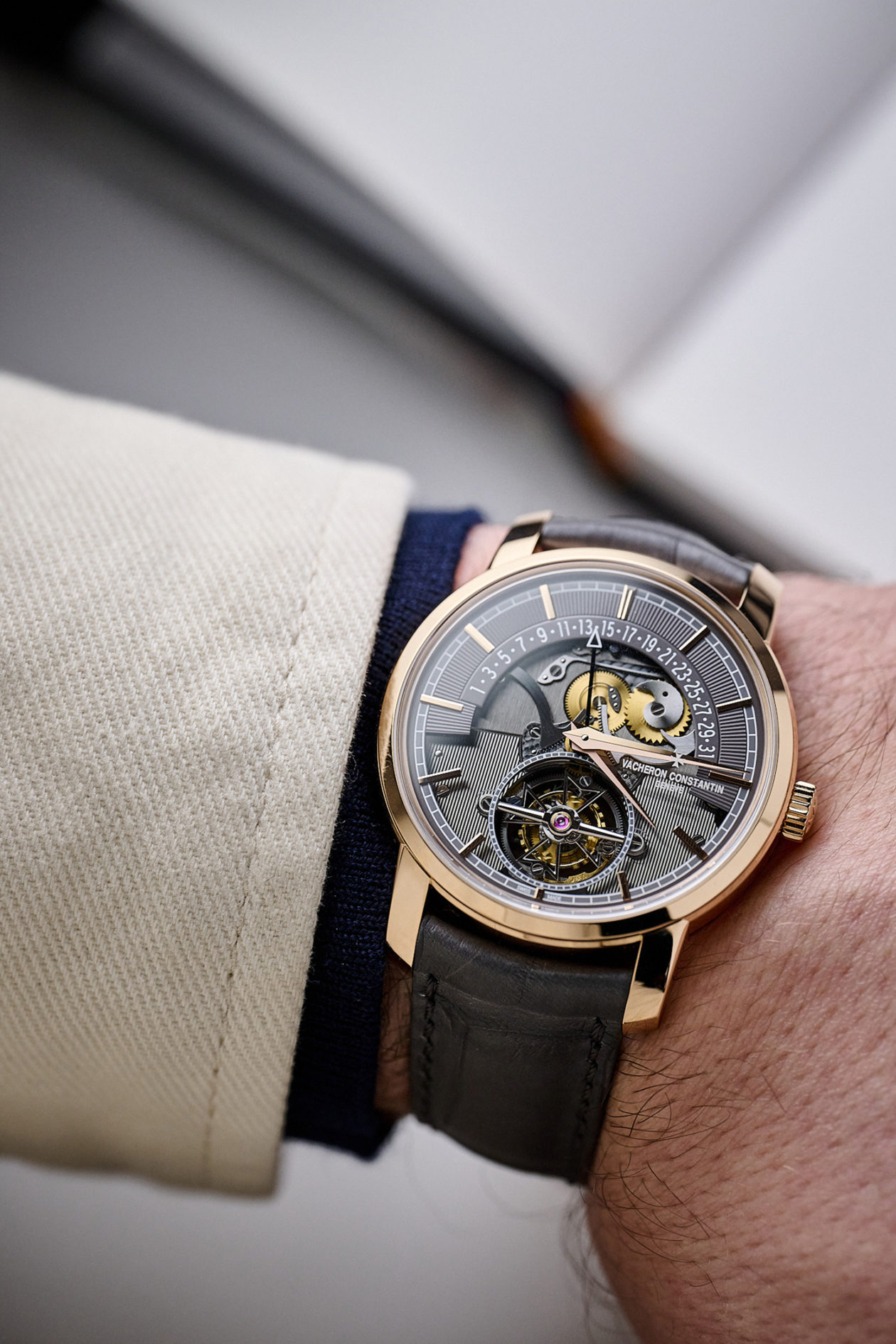 Vacheron Constantin Traditionnelle Tourbillon Retrograde Openface