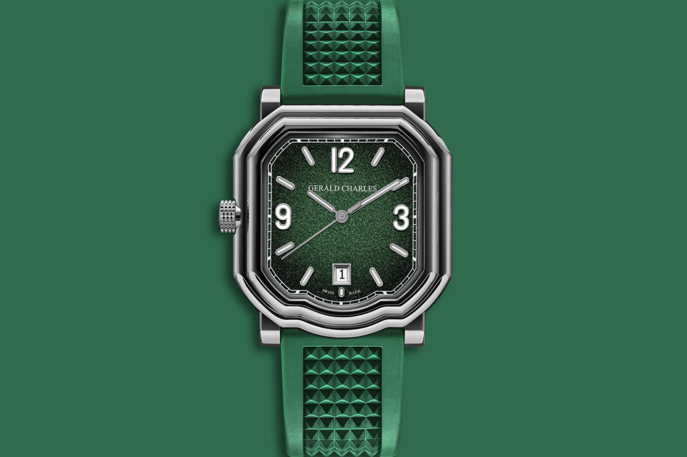 Hubert Hurkacz i zegarek Gerald Charles GC Sport (Grass) [dostępność, cena]