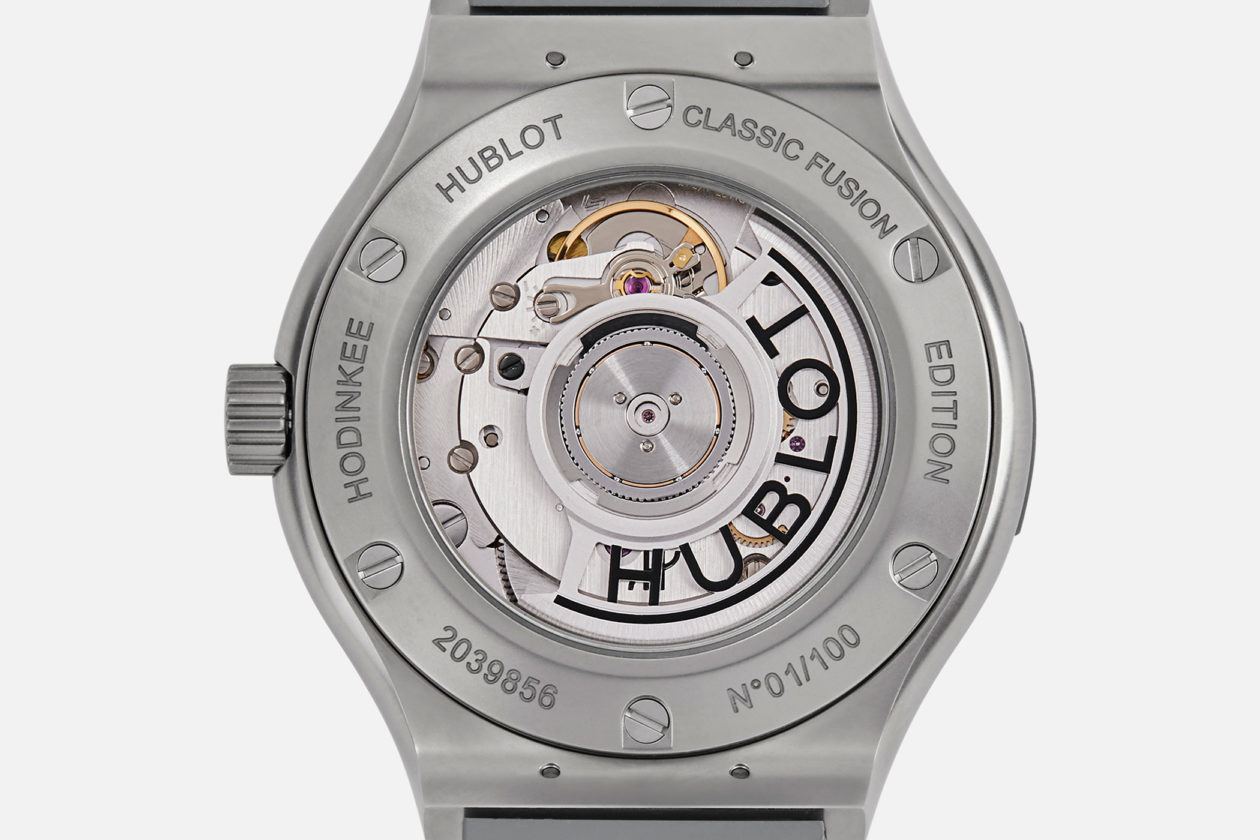 Hublot Classic Fusion Titanium Limited Edition for Hodinkee