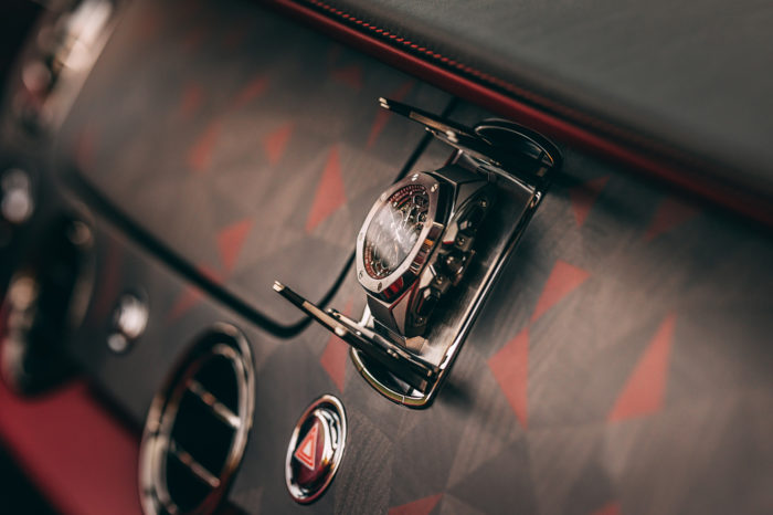 Rolls Royce La Rose Noire Droptail i unikatowy Audemars Piguet Concept Watch