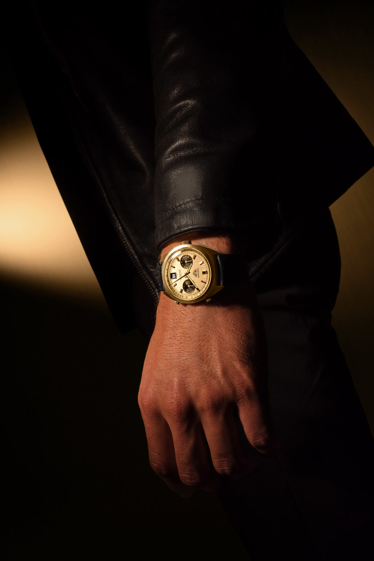 TAG Heuer Carrera Gold Glassbox Chronograph