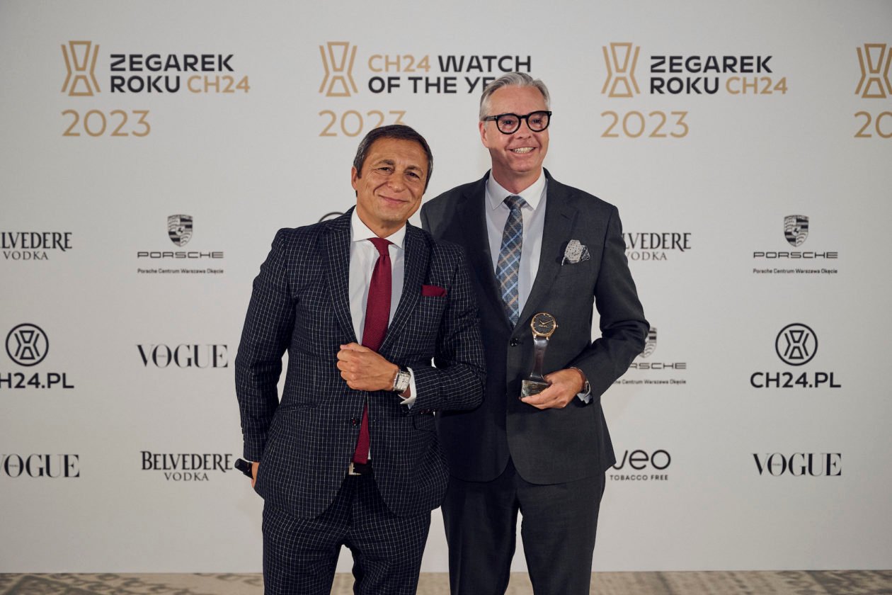 od lewej: Miguel Seabra i Roman Mayer (Sales & Marketing Manager Jaeger-LeCoultre)