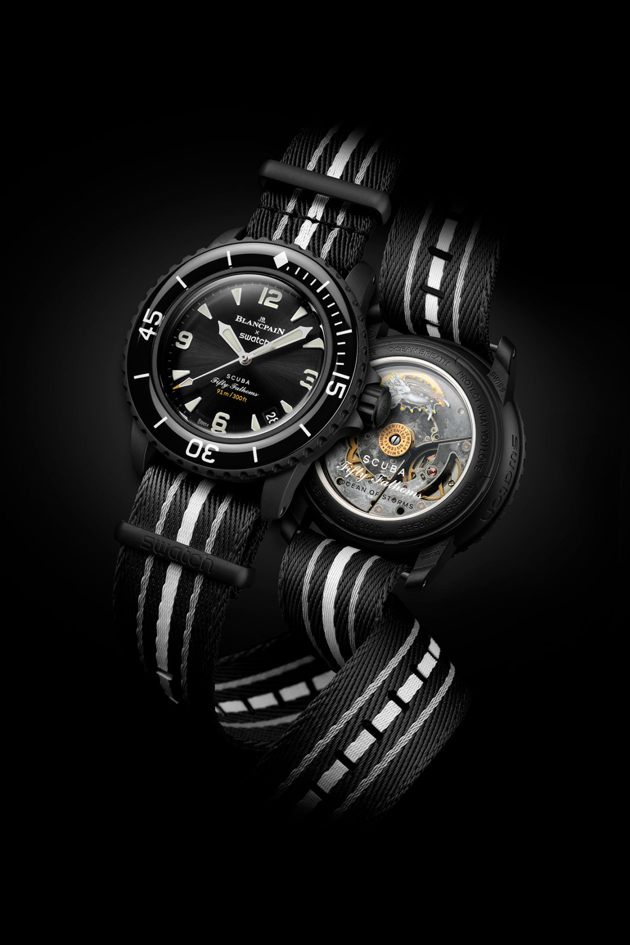 Swatch x Blancpain Scuba Fifty Fathoms “Ocean of Storms”