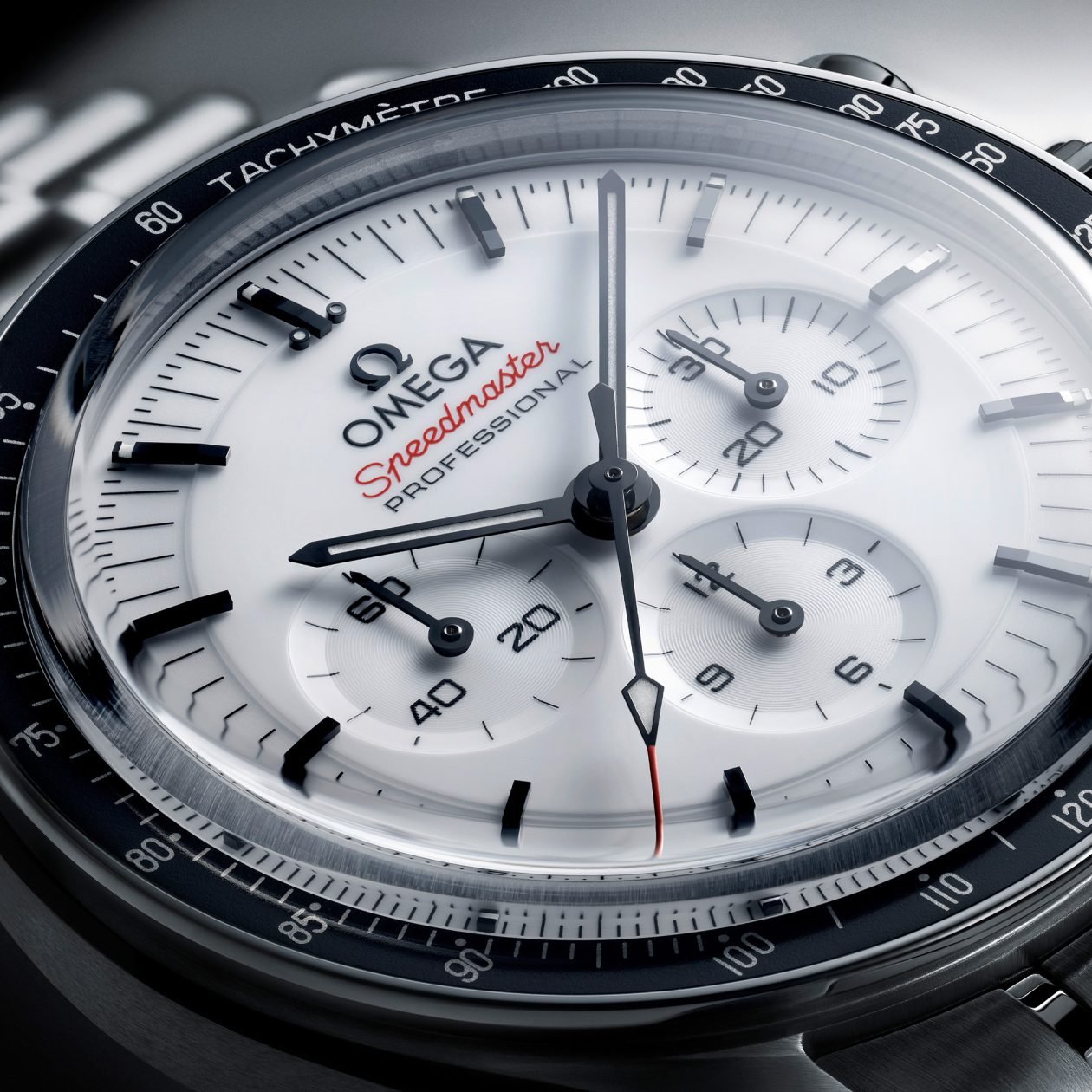 Omega Speedmaster Moonwatch White Lacquered Dial