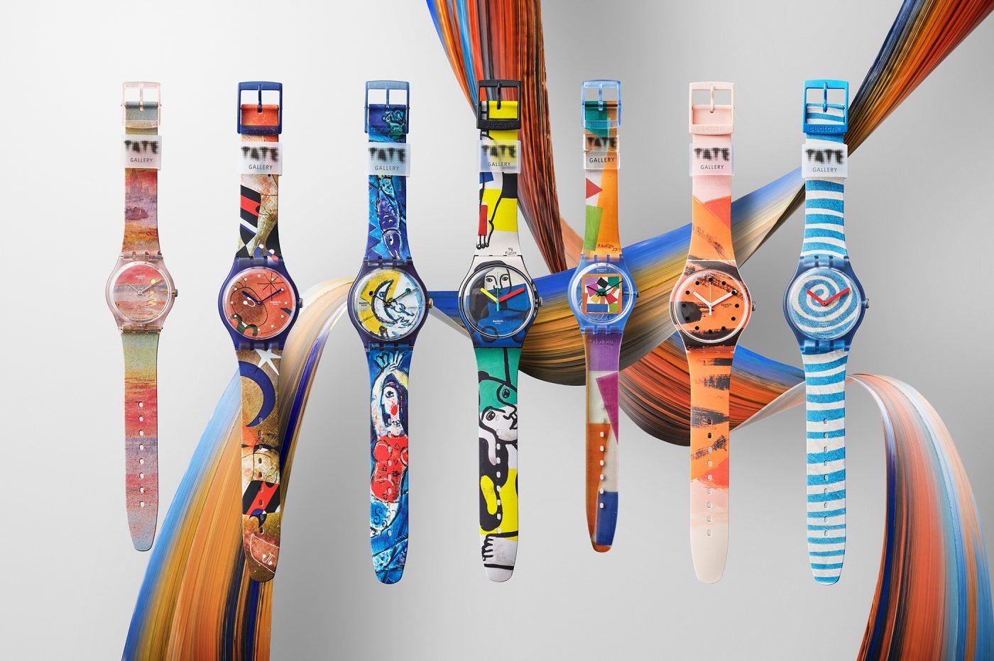 Swatch x Tate – kolekcja zegarków inspirowana pracami znanych artystów [dostępność, cena]
