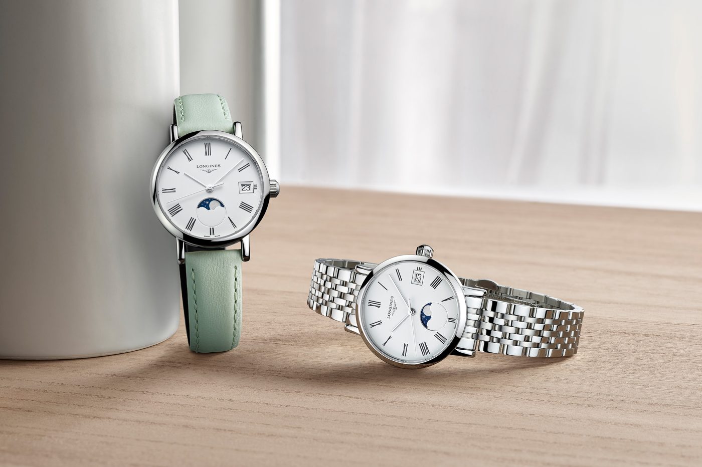 Zegarki damskie Longines Elegant – od teraz ze wskazaniami faz Księżyca