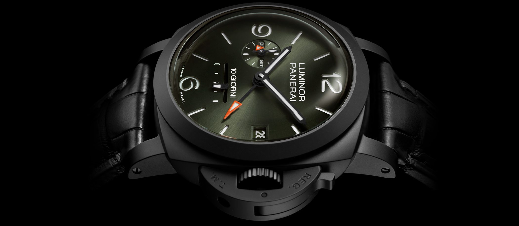 Panerai Luminor Dieci Giorni GMT Ceramica PAM01483