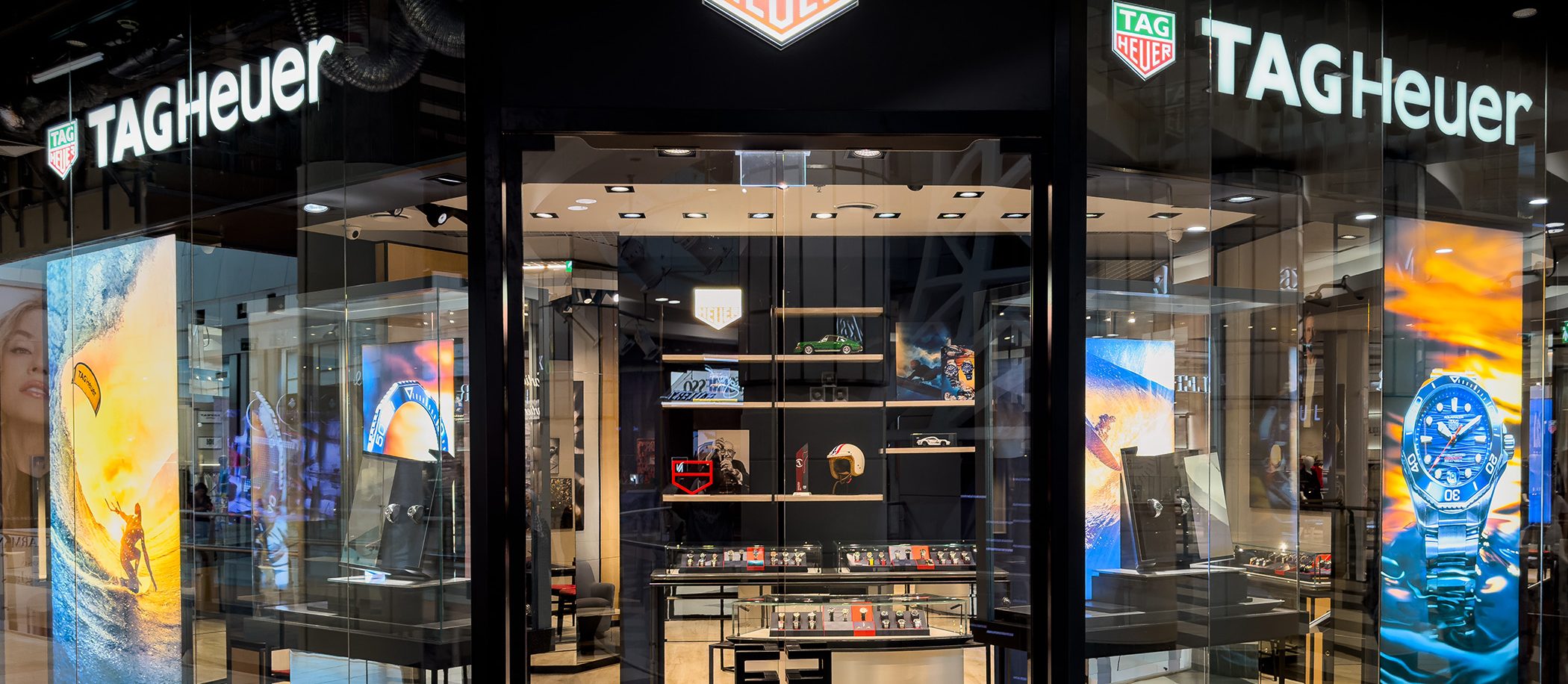 Monobrandowy butik marki TAG Heuer w Warszawie