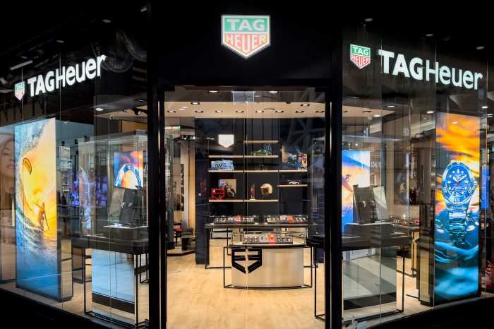 Monobrandowy butik marki TAG Heuer w Warszawie
