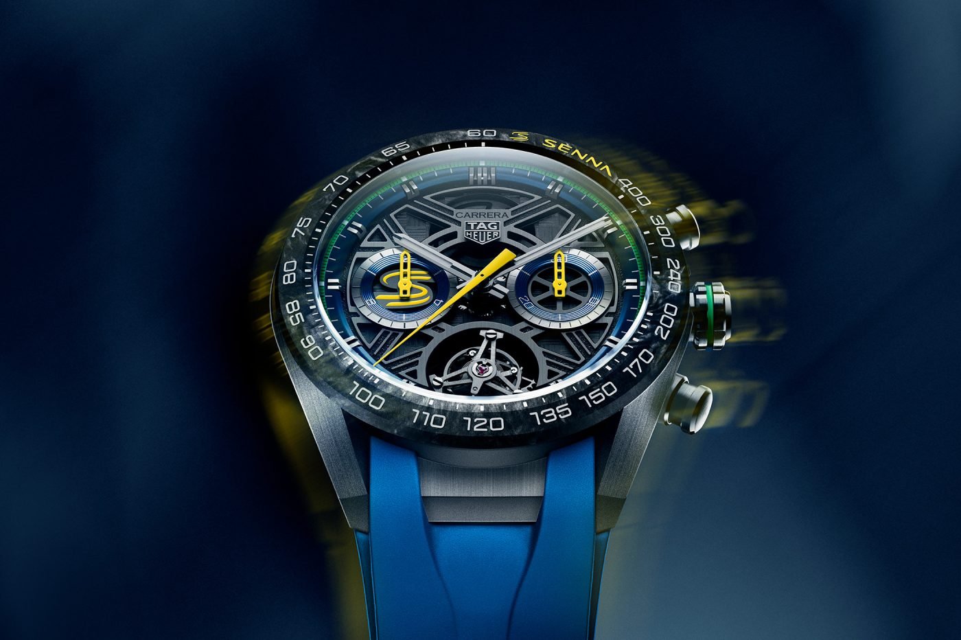 TAG Heuer Carrera Chronograph Tourbillon x Senna