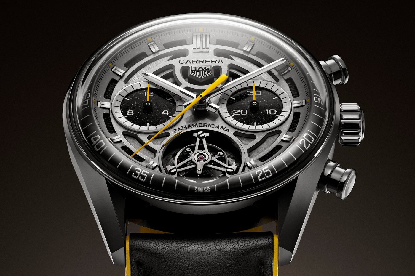 TAG Heuer Carrera Chronograph Tourbillon x Porsche Panamericana