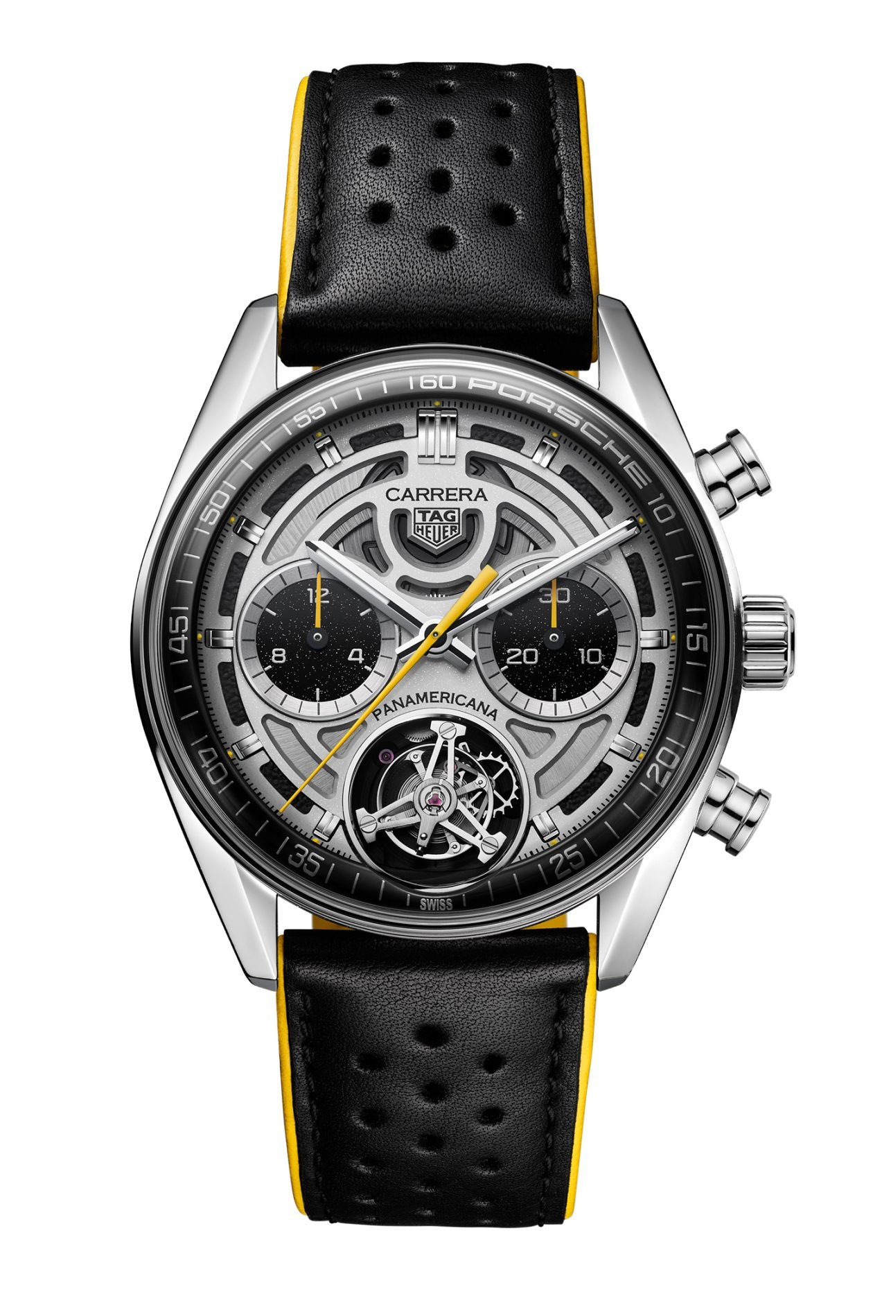 TAG Heuer Carrera Chronograph Tourbillon x Porsche Panamericana