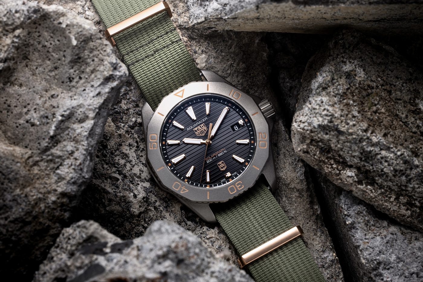 TAG Heuer Aquaracer Solargraph x Time+Tide „Sundowner”