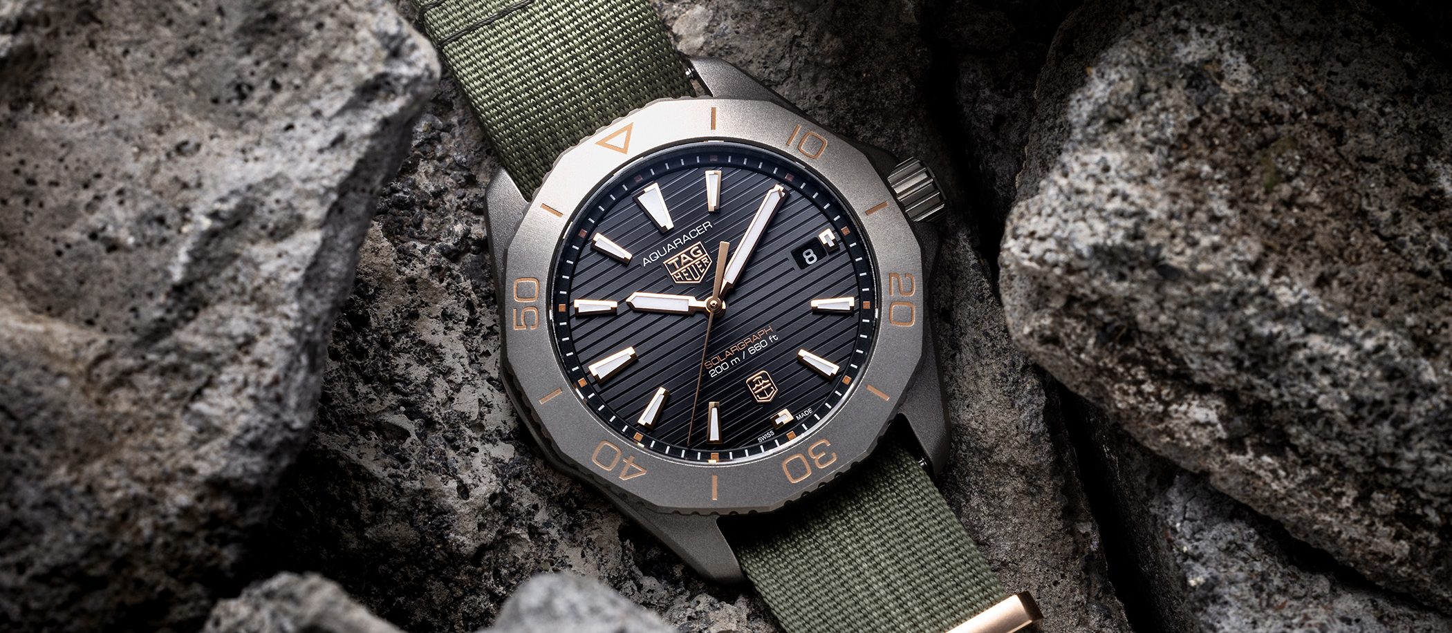 TAG Heuer Aquaracer Solargraph x Time+Tide „Sundowner”