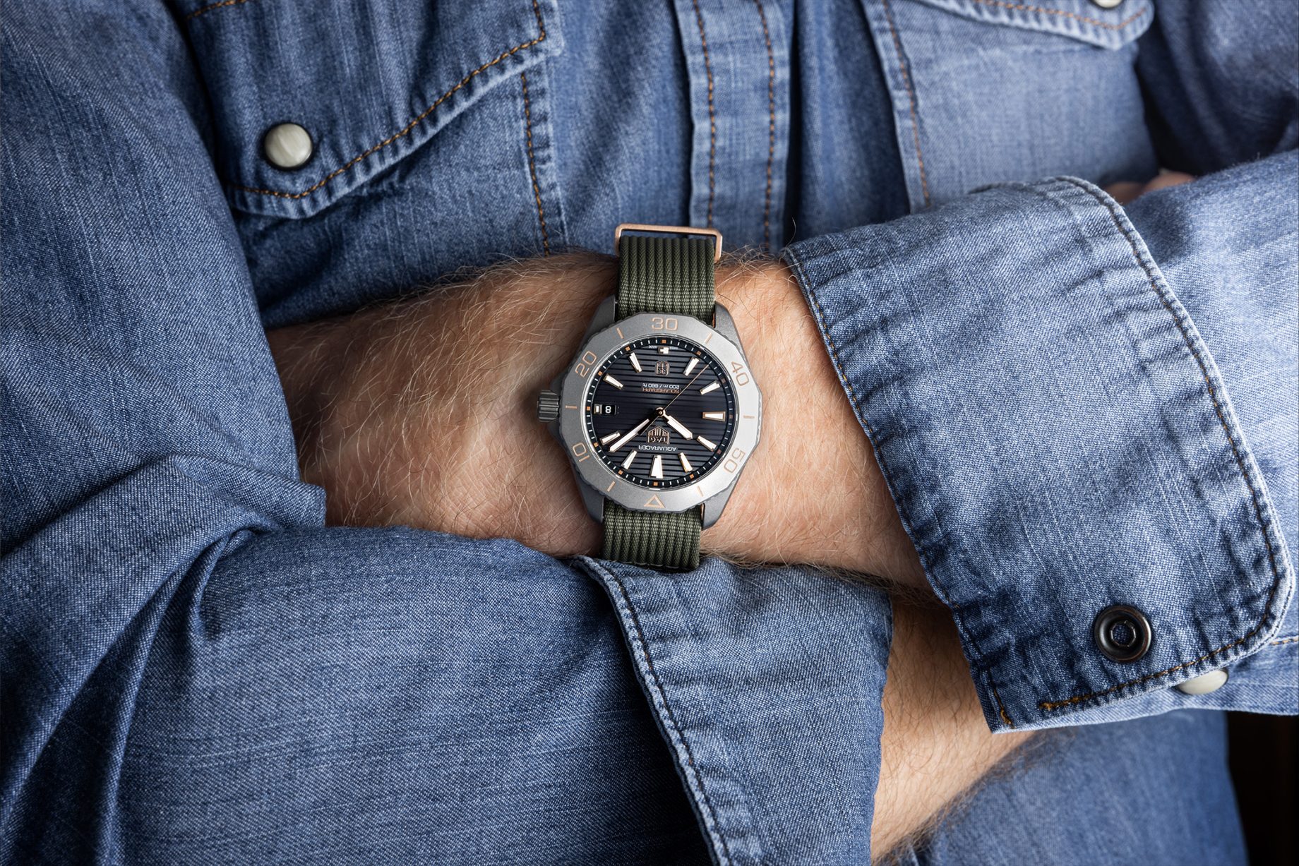 TAG Heuer Aquaracer Solargraph x Time+Tide „Sundowner”