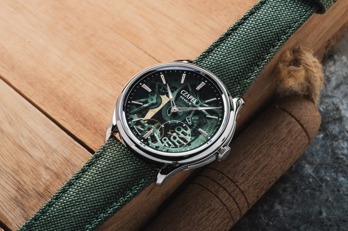 Czapek x Fratello Promenade Transparencies Viridian Green