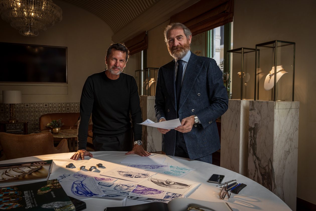 Max Büsser (po lewej) i Fabrizio Buonamassa Stigliani