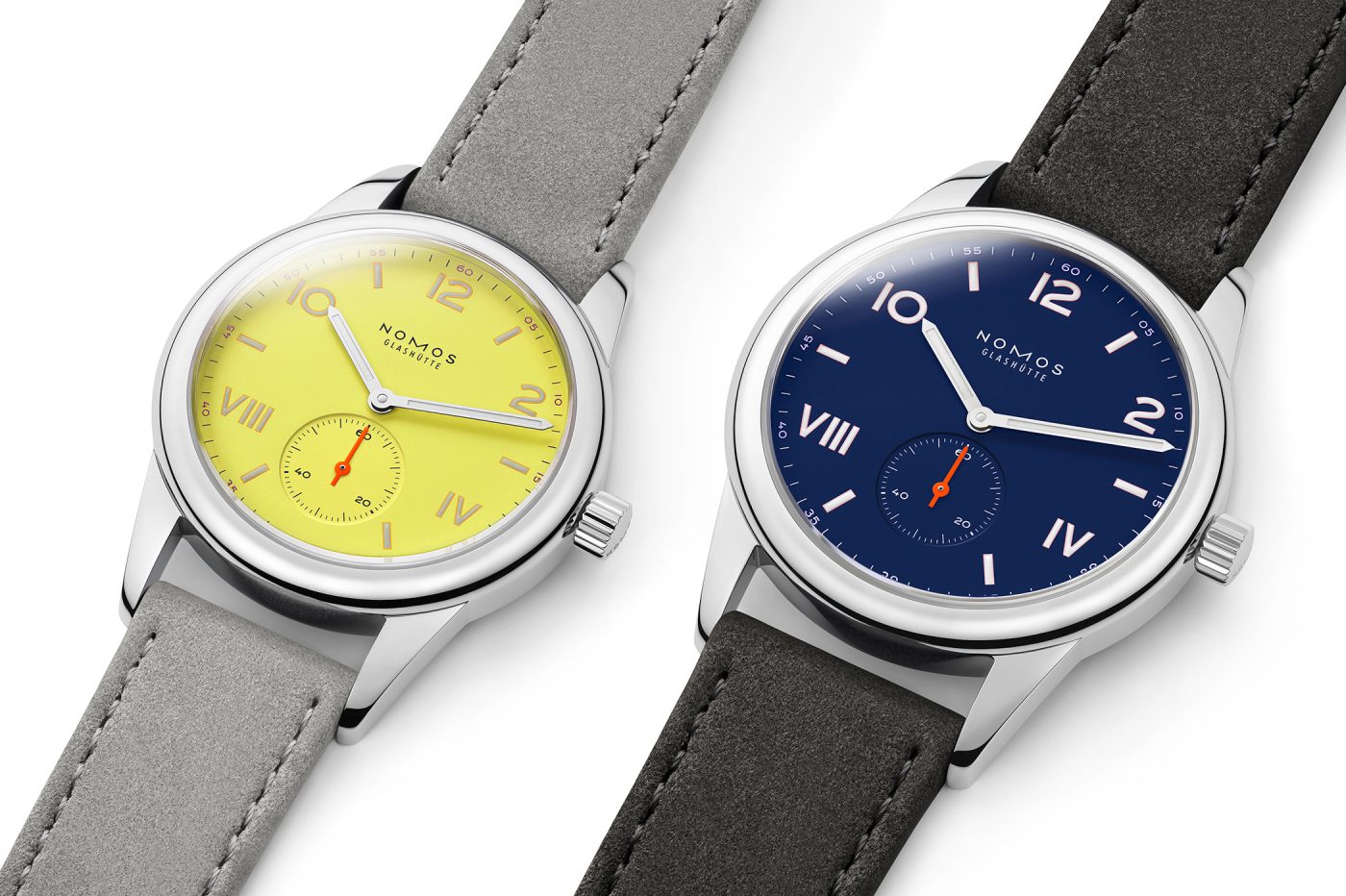 Nomos Glashütte Club Campus Starlight i Club Campus Night Sky