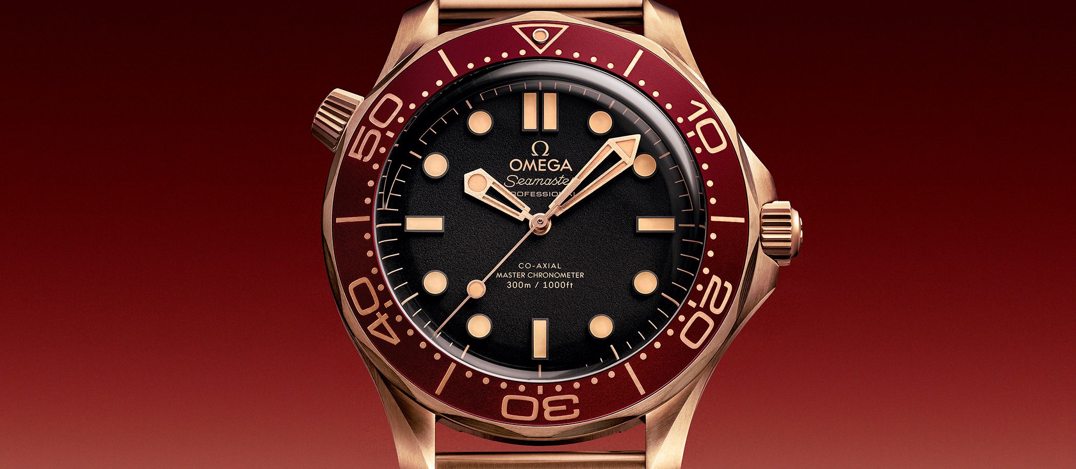 Omega Seamaster 300M Bronze Gold