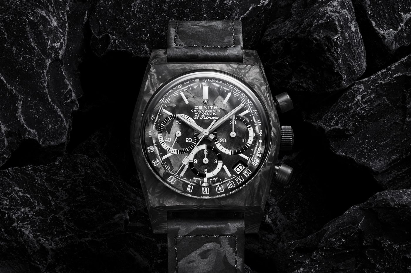 Zenith x Revolution Chronomaster Revival A3818 „Cover Girl Carbon”