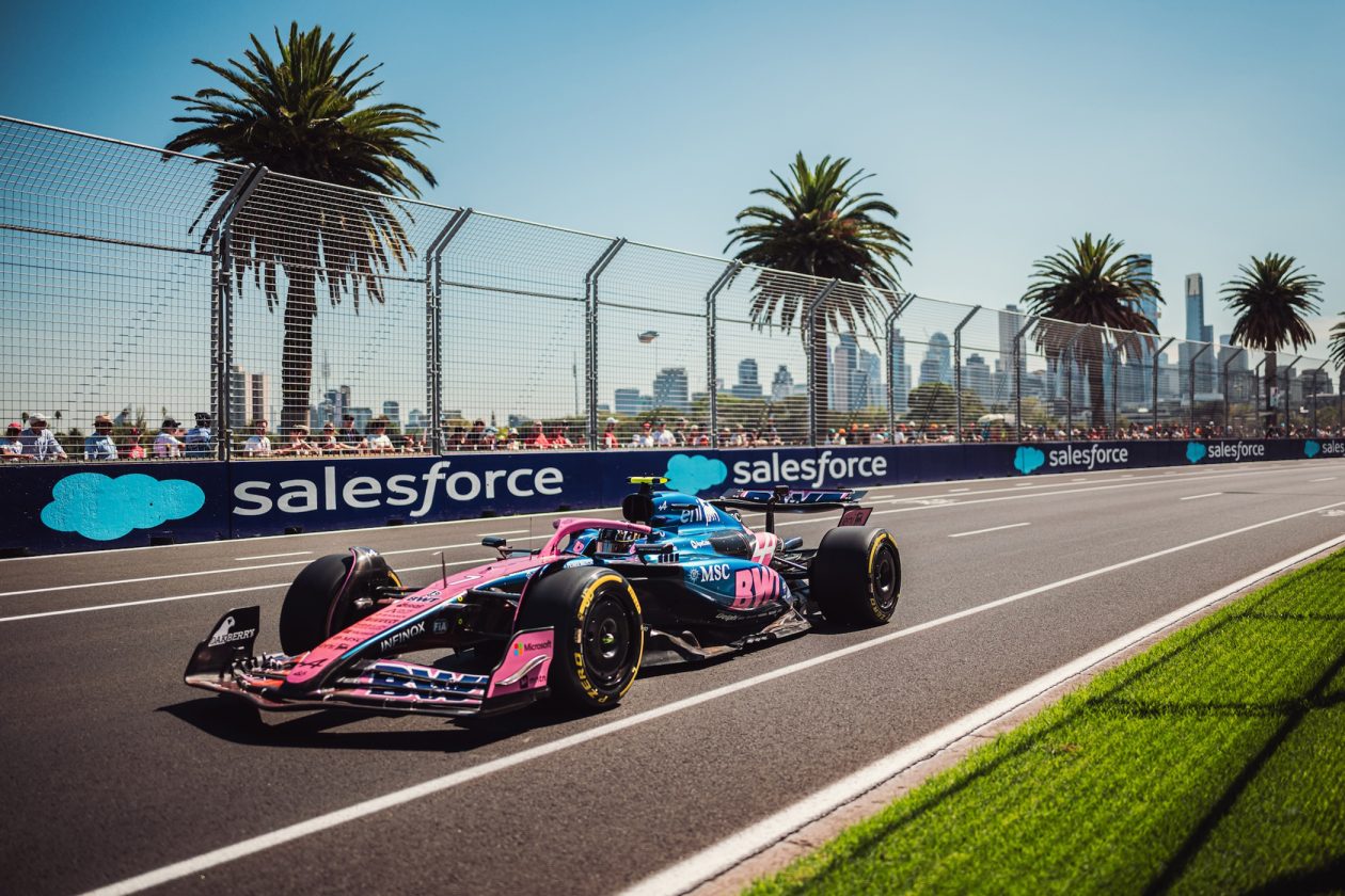 tegoroczny bolid BWT Alpine Formula One Team 