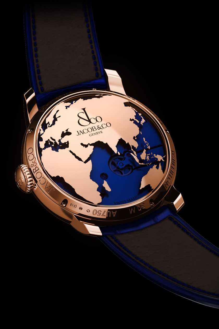 Jacob & Co. - dekiel zegarka Dual Time Zone Tourbillon