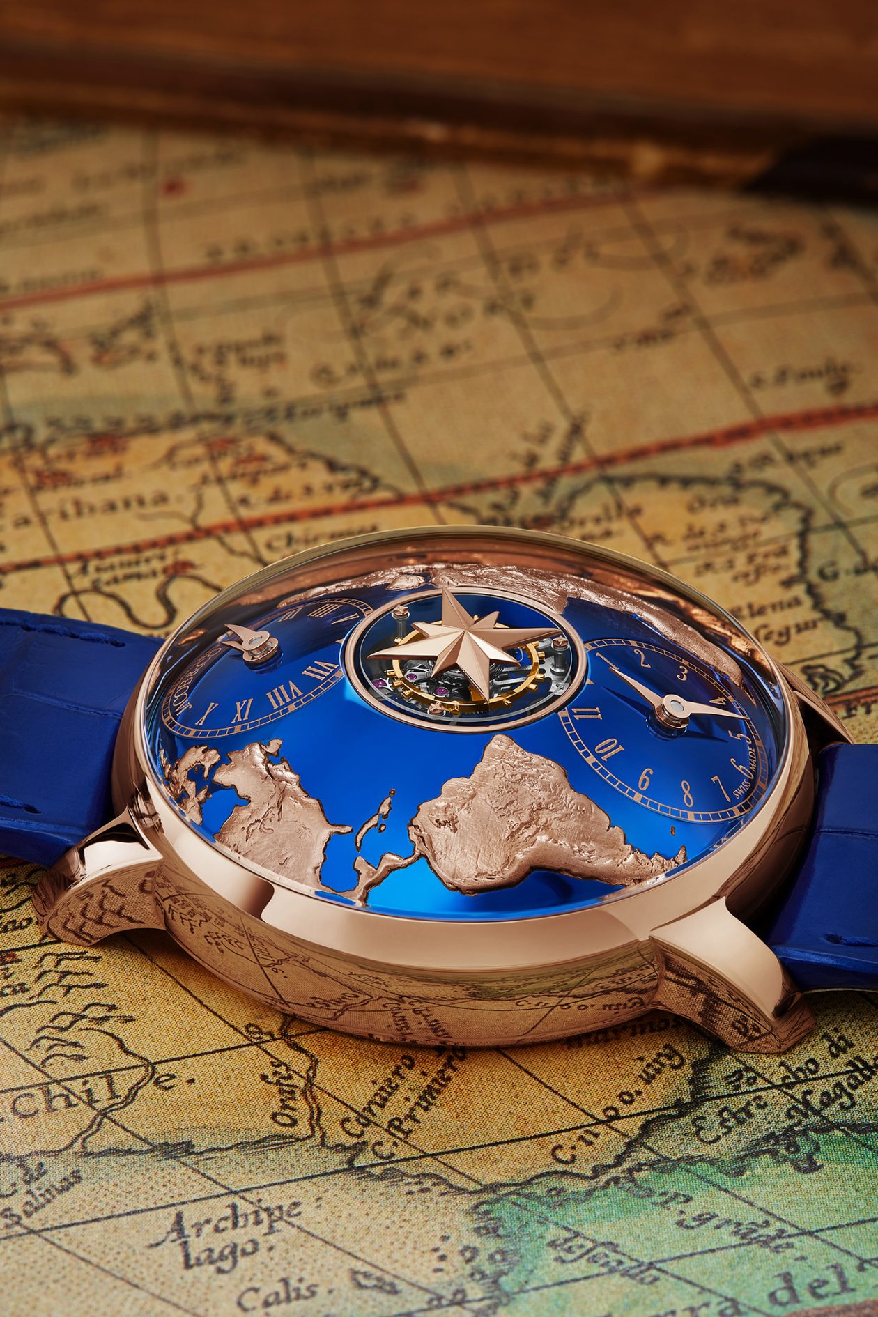 Jacob & Co. - zegarek Dual Time Zone Tourbillon