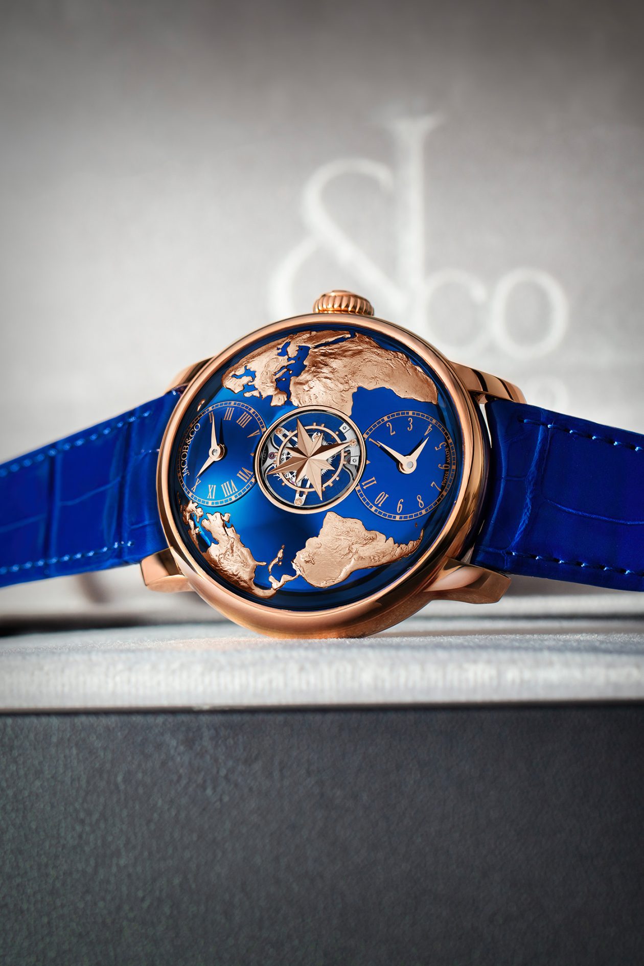 Jacob & Co. The World Is Yours Dual Time Zone Tourbillon