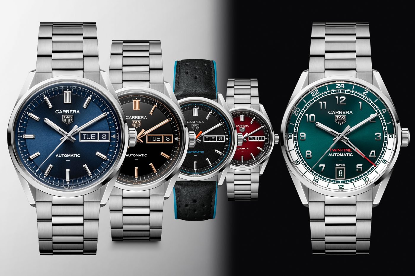 TAG Heuer Carrera Day-Date i Carrera Date Twin-Time
