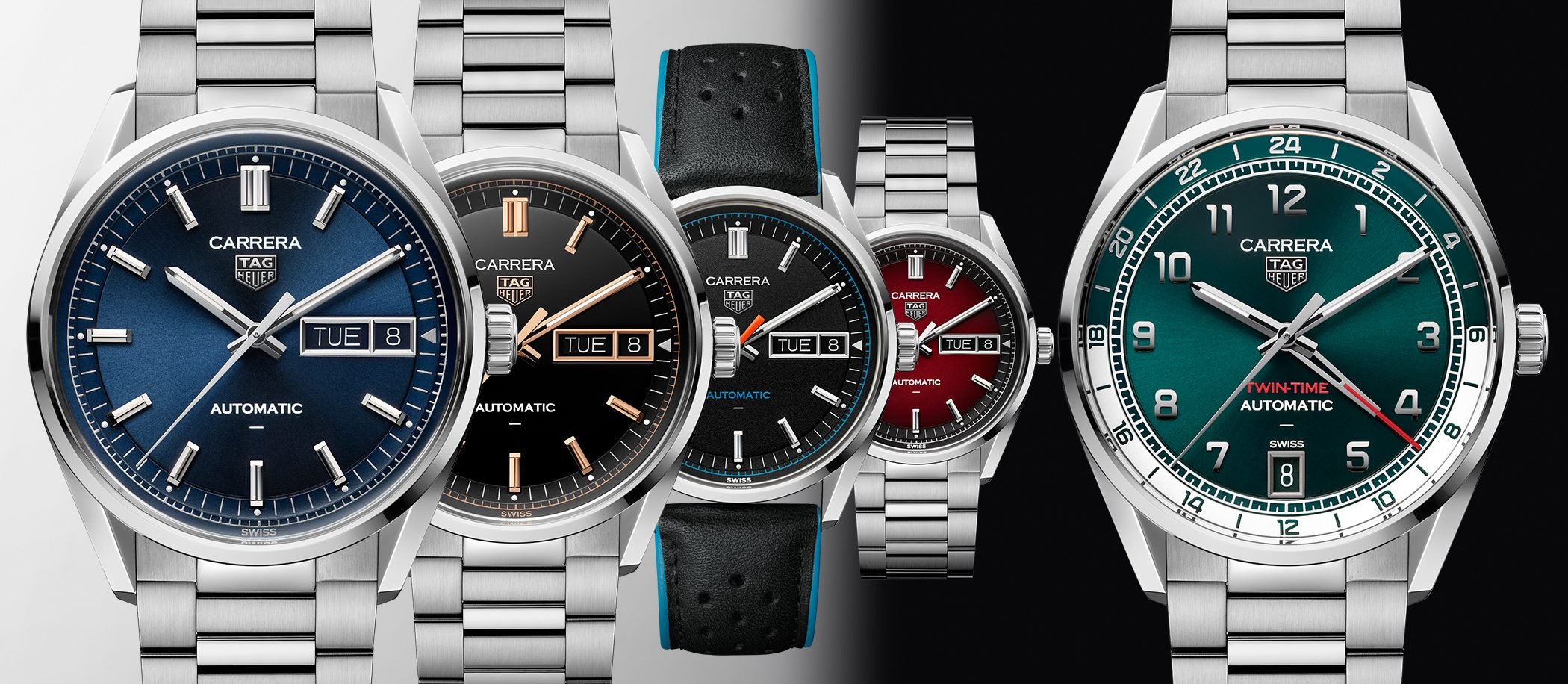 TAG Heuer Carrera Day-Date i Carrera Date Twin-Time