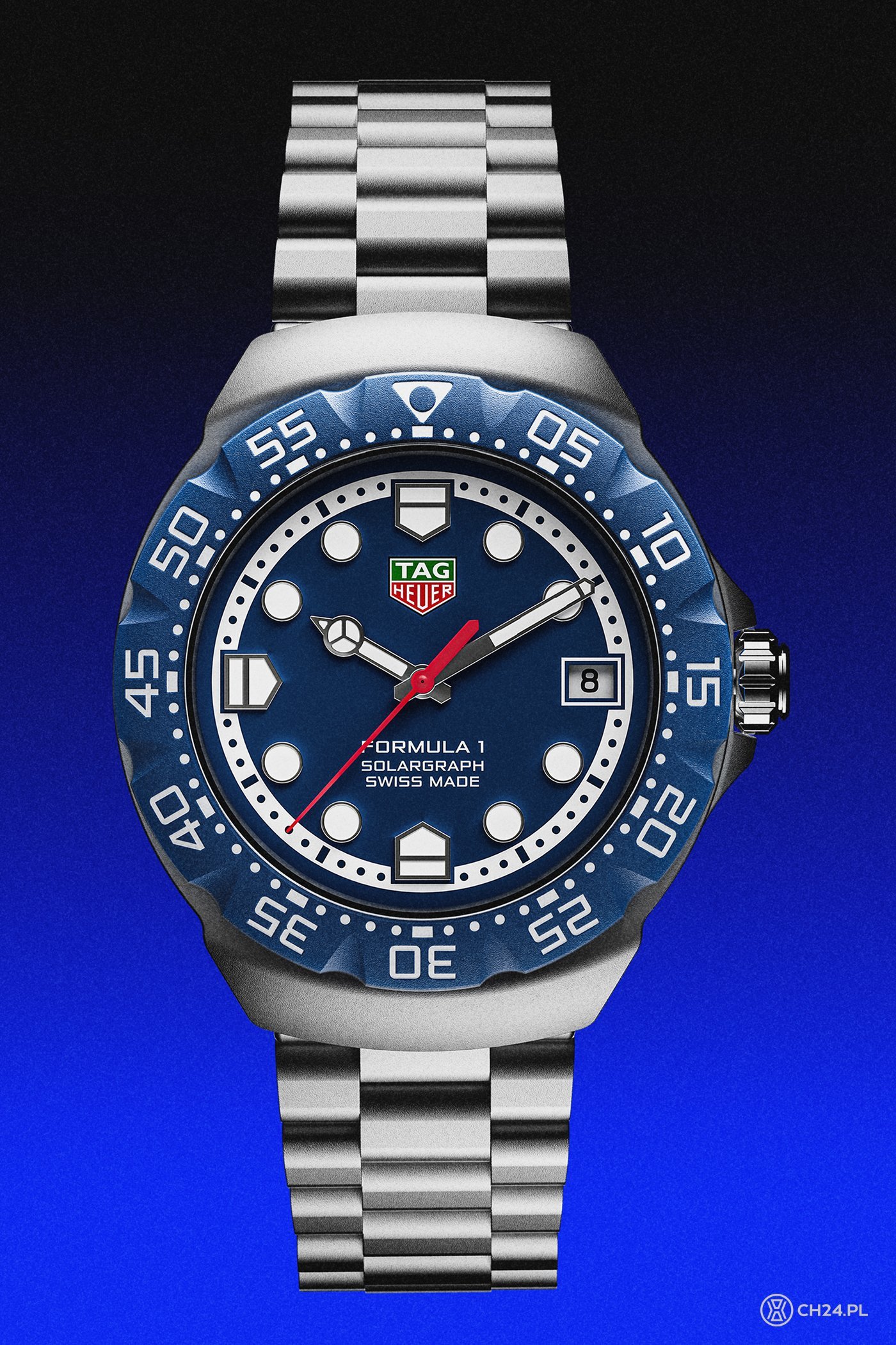 TAG Heuer Formula 1 Solargraph – kolorowe zegarki z baterią