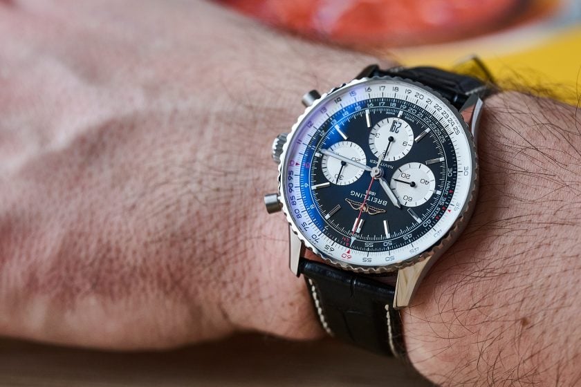 Breitling Navitimer 43 z klasyczną tarczą