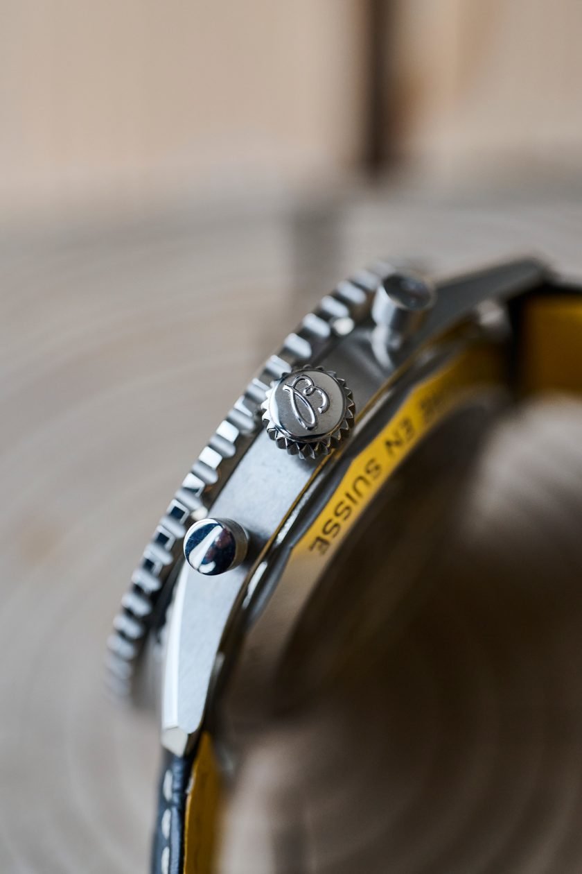 Breitling Navitimer 43 - sygnowana koronka