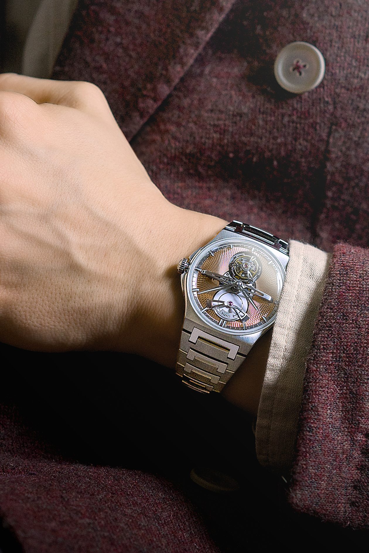 Czapek Antarctique Flying Tourbillon w wersji Phantom Sphere