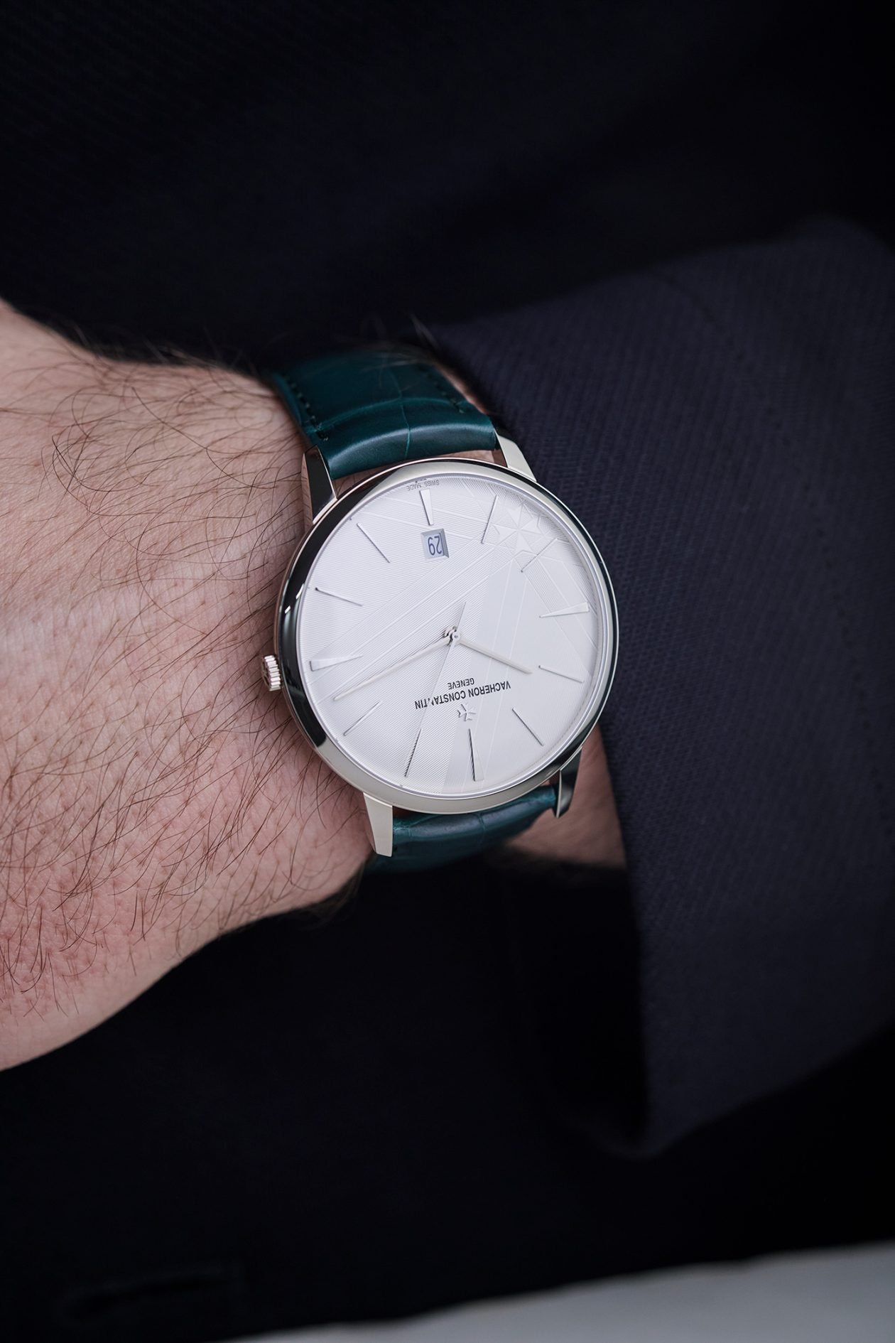 Patrimony Self-Winding na nadgarstku